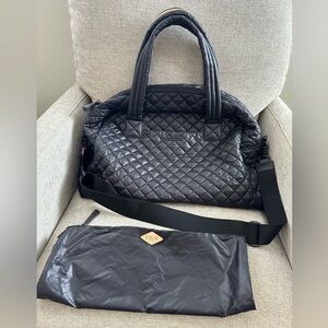 NWT MZ Wallace Jim Travel Quilted Nylon Duffel Bag